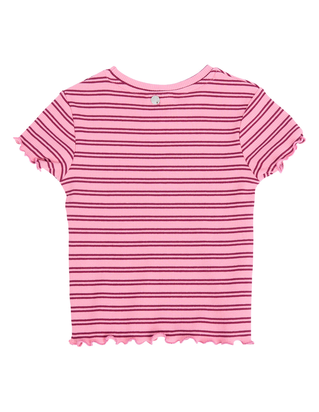 Eve Girl Freya Rib Tee (Size 3-7) - Pink - view 6
