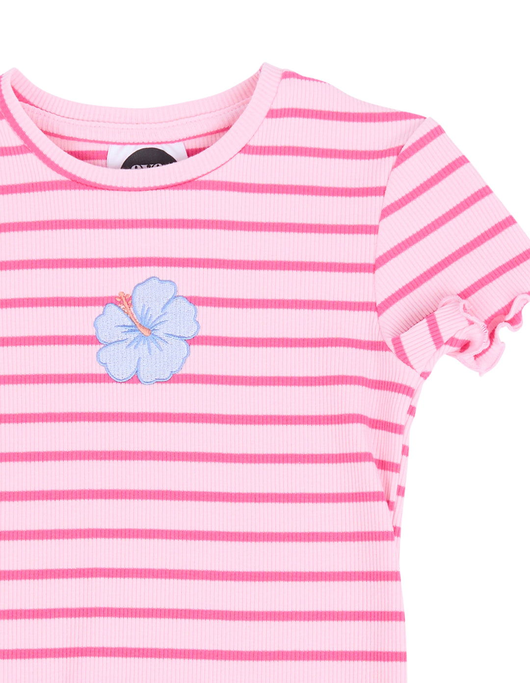 Eve Girl Lulu Rib Tee (Size 3-7) - Pink - view 9