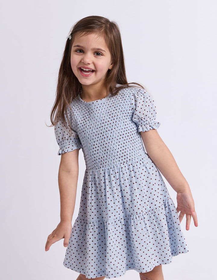 Eve Girl Bobbi Dress (Size 3-7) - Light Blue - photo 1 of 4