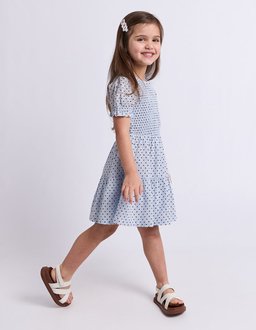 Eve Girl Bobbi Dress (Size 3-7) - Light Blue - photo 2 of 4
