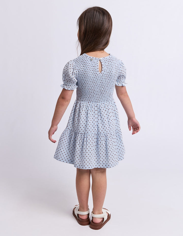Eve Girl Bobbi Dress (Size 3-7) - Light Blue - photo 3 of 4