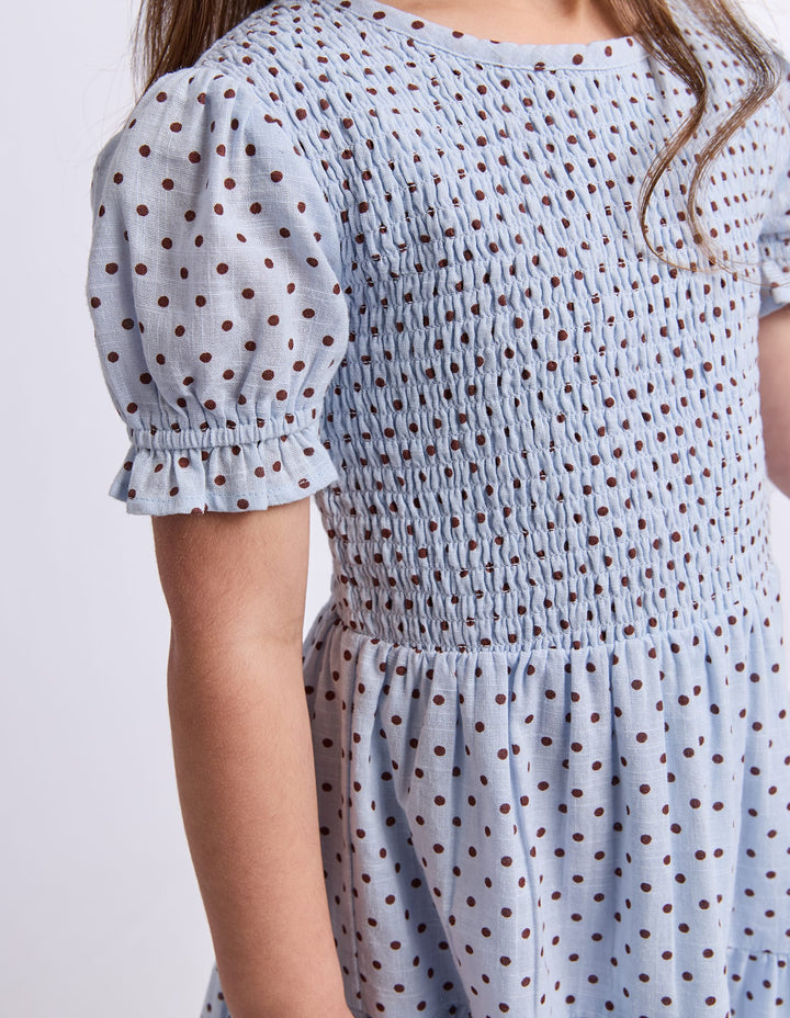 Eve Girl Bobbi Dress (Size 3-7) - Light Blue - photo 4 of 4