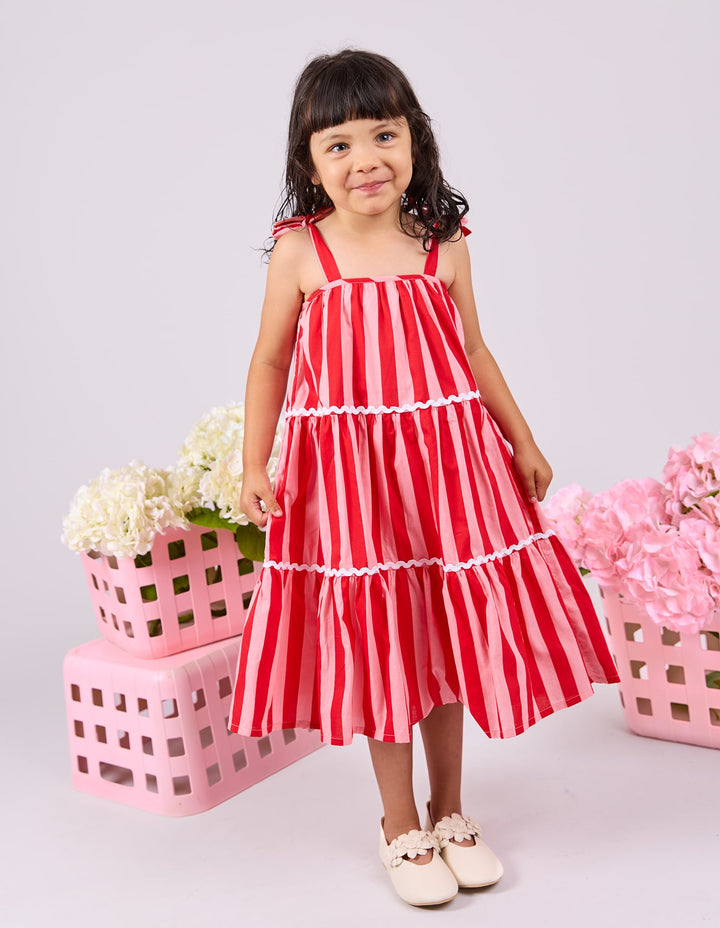 Eve Girl Amelia Stripe Dress (Size 3-7) - Stripe - photo 4 of 6