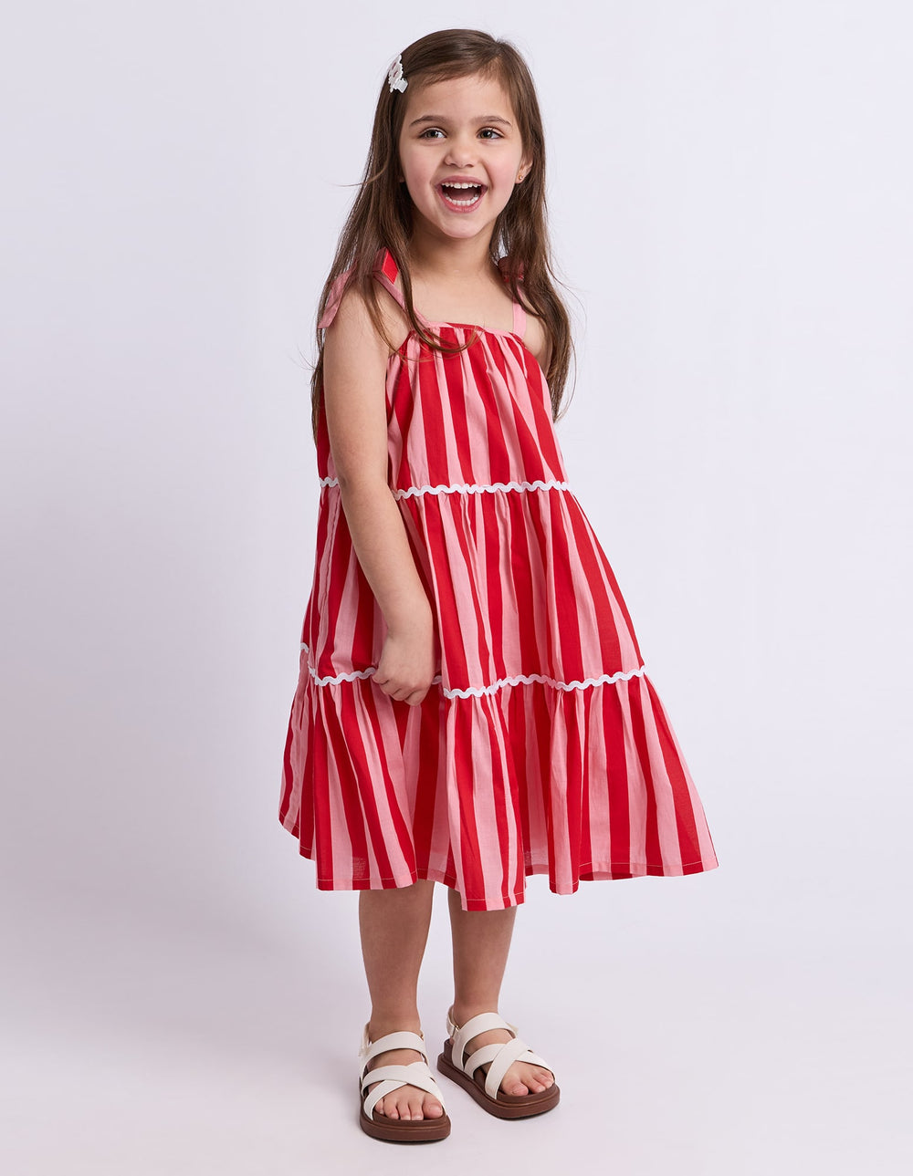 Eve Girl Amelia Stripe Dress (Size 3-7) - Stripe - photo 2 of 6