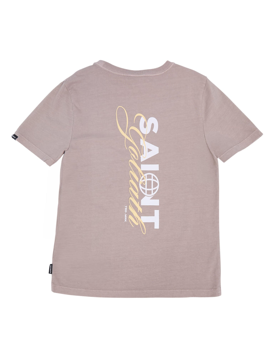 St Goliath Boys Global Tee (Size 8-16) - Tan - photo 6 of 7