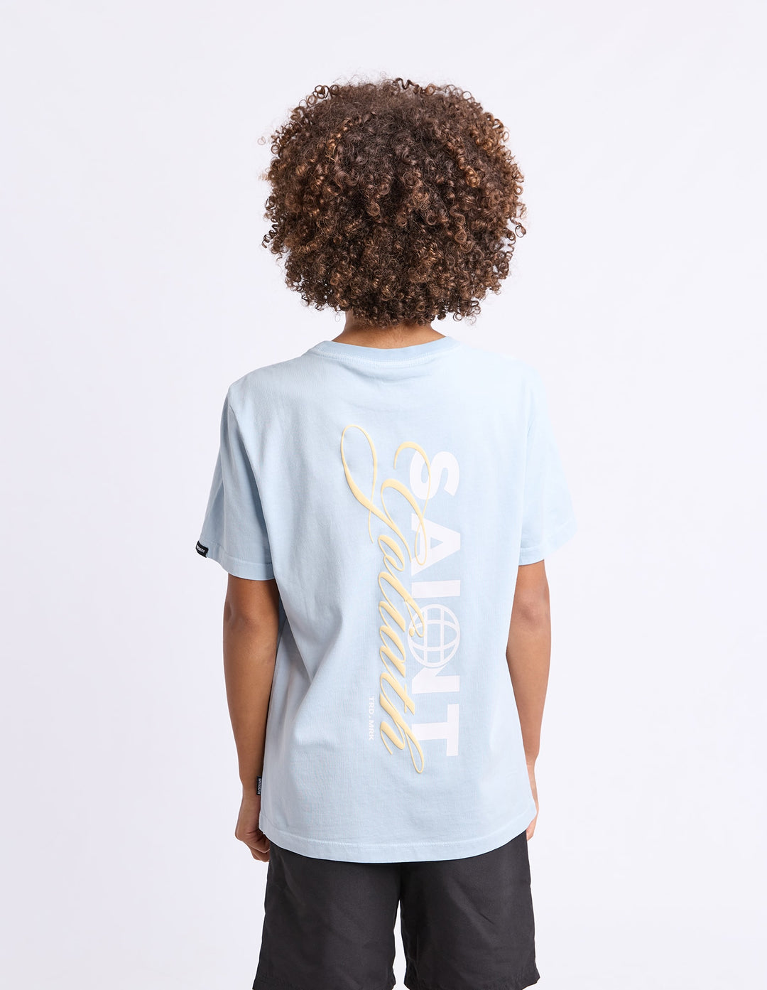 St Goliath Boys Global Tee (Size 8-16) - Sky - photo 3 of 7