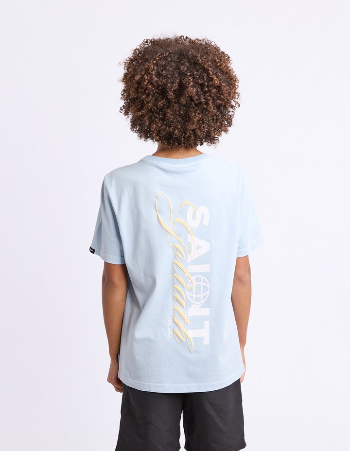 St Goliath Boys Global Tee (Size 8-16) - Sky - photo 3 of 7
