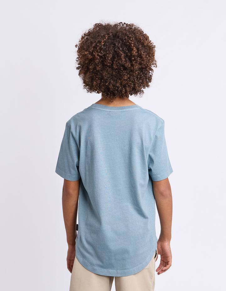 St Goliath Boys STG Essential Tee (Size 8-16) - Coal - view 3