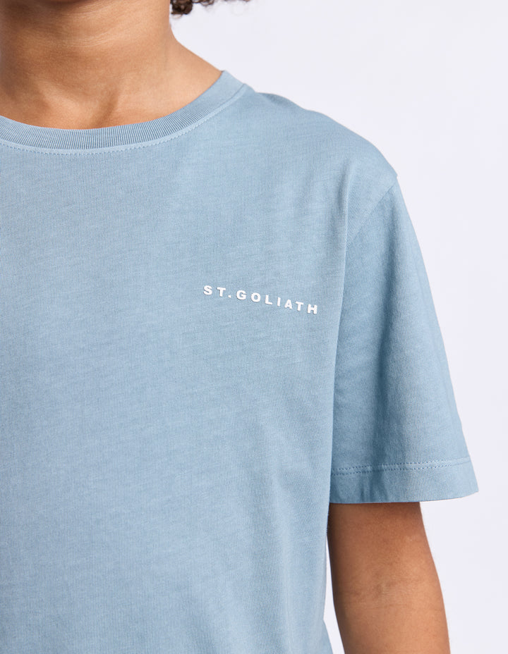 St Goliath Boys STG Essential Tee (Size 8-16) - Coal - view 4