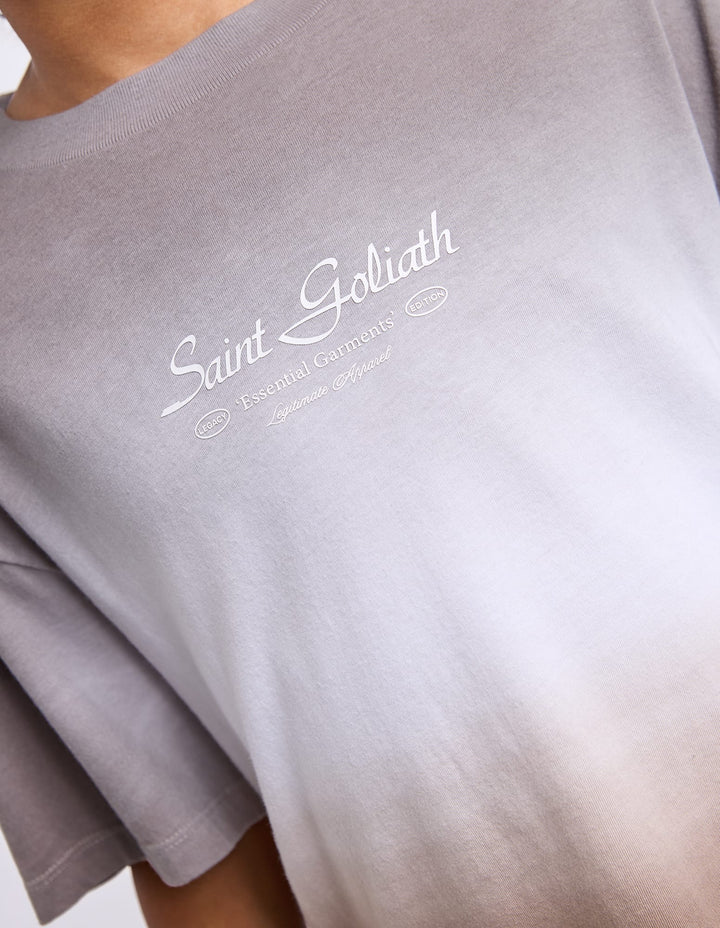 St Goliath Boys Double Dip Tee (Size 8-16) - Coal - photo 4 of 8