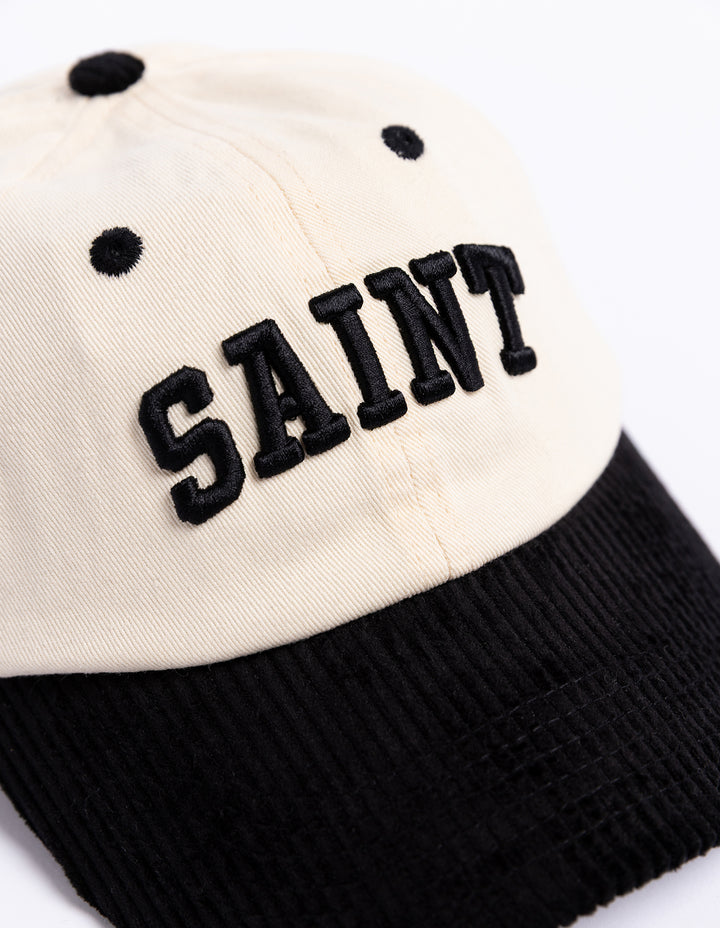 St Goliath Boys Two Tone Cap (Size 8-16) - Black - view 2