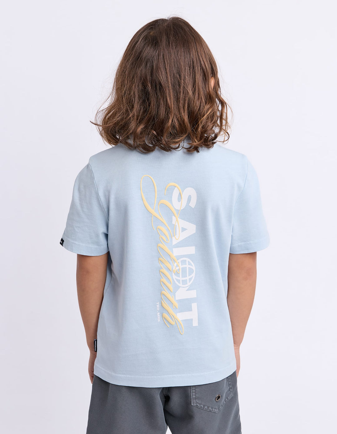 St Goliath Boys Global Tee (Size 3-7) - Sky - photo 7 of 7