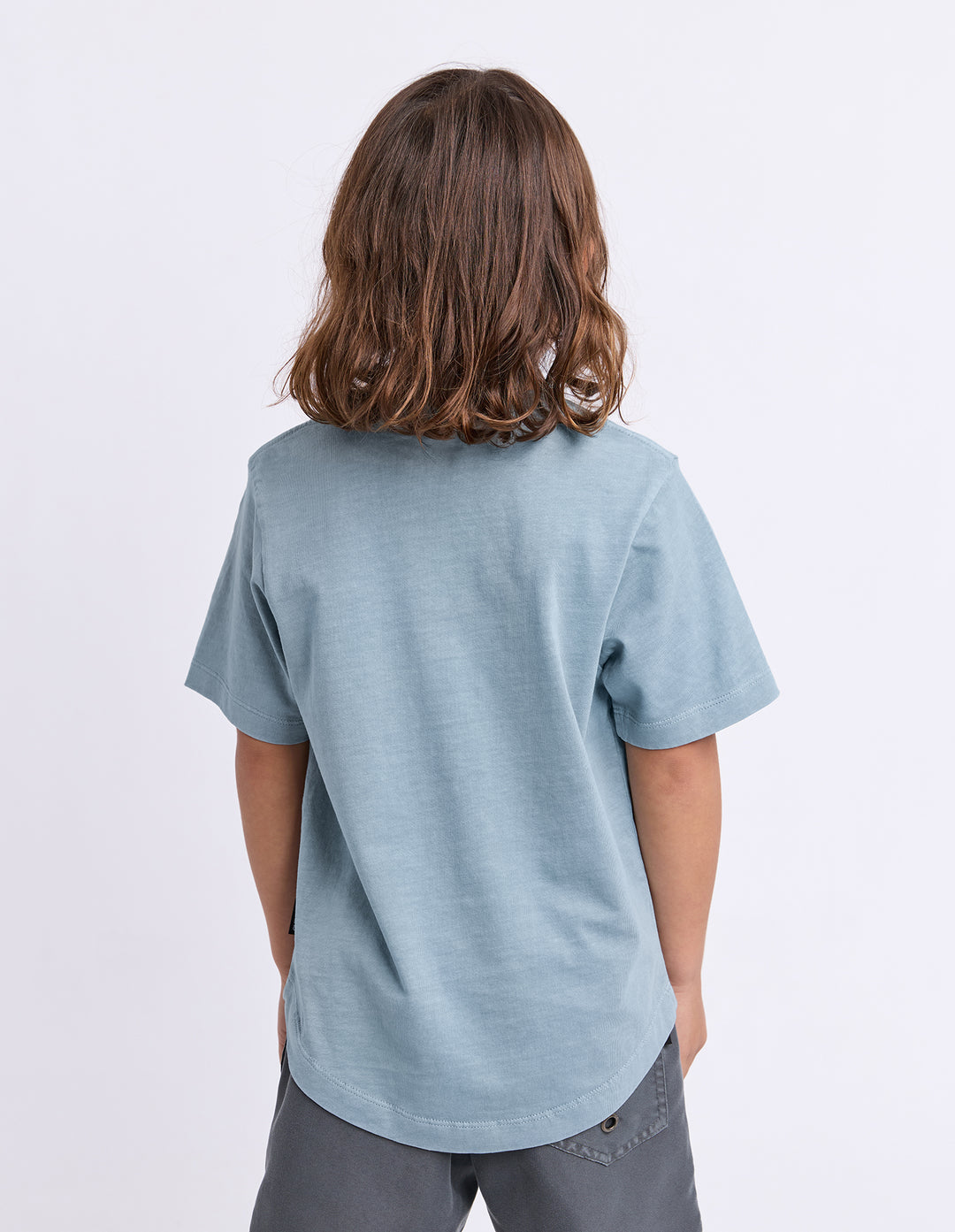 St Goliath Boys STG Essential Tee (Size 3-7) - Coal - view 4