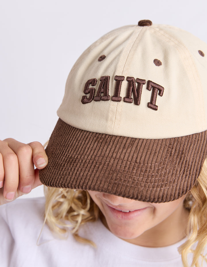 St Goliath Boys Two Tone Cap (Size 8-16) - Brown - view 6