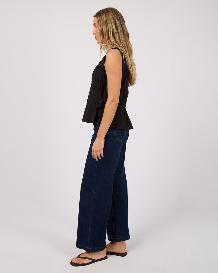 All About Eve Heidi Ruched Top - Black - photo 5 of 6