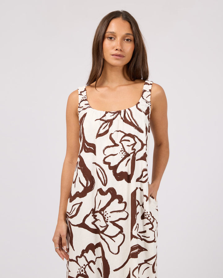 Silent Theory Lucia Maxi Dress - Vintage White - photo 1 of 6
