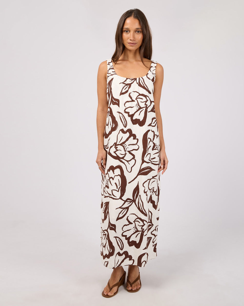 Silent Theory Lucia Maxi Dress - Vintage White - photo 2 of 6