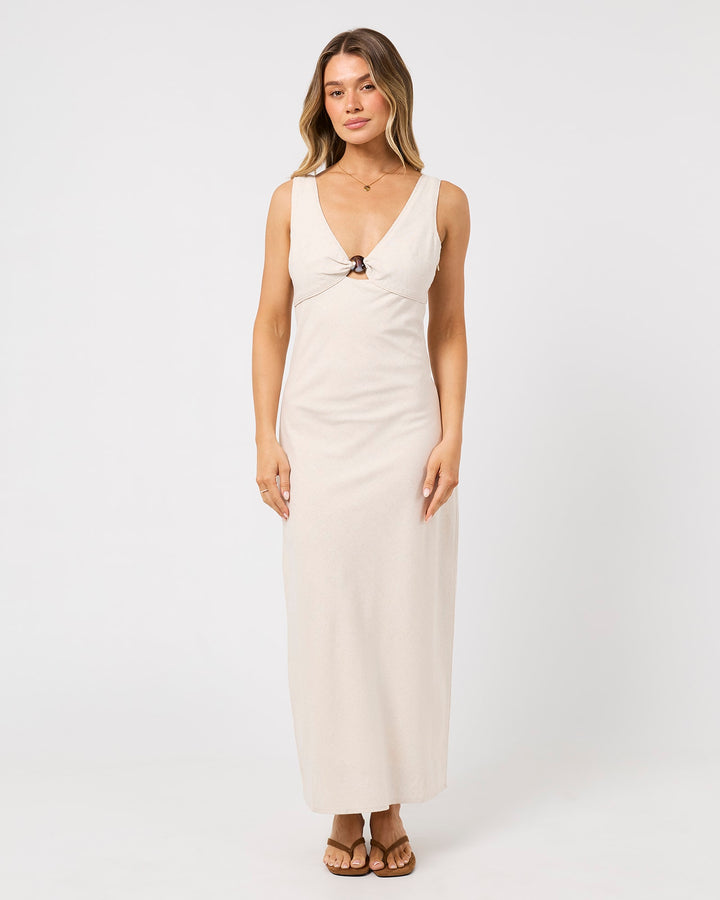 All About Eve Petra Maxi Dress - Oat - photo 2 of 6