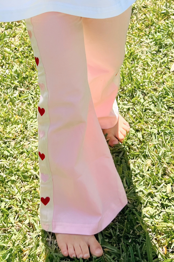 Poss &amp; Soss Heart Flares, Bubblegum, view 7 of 9