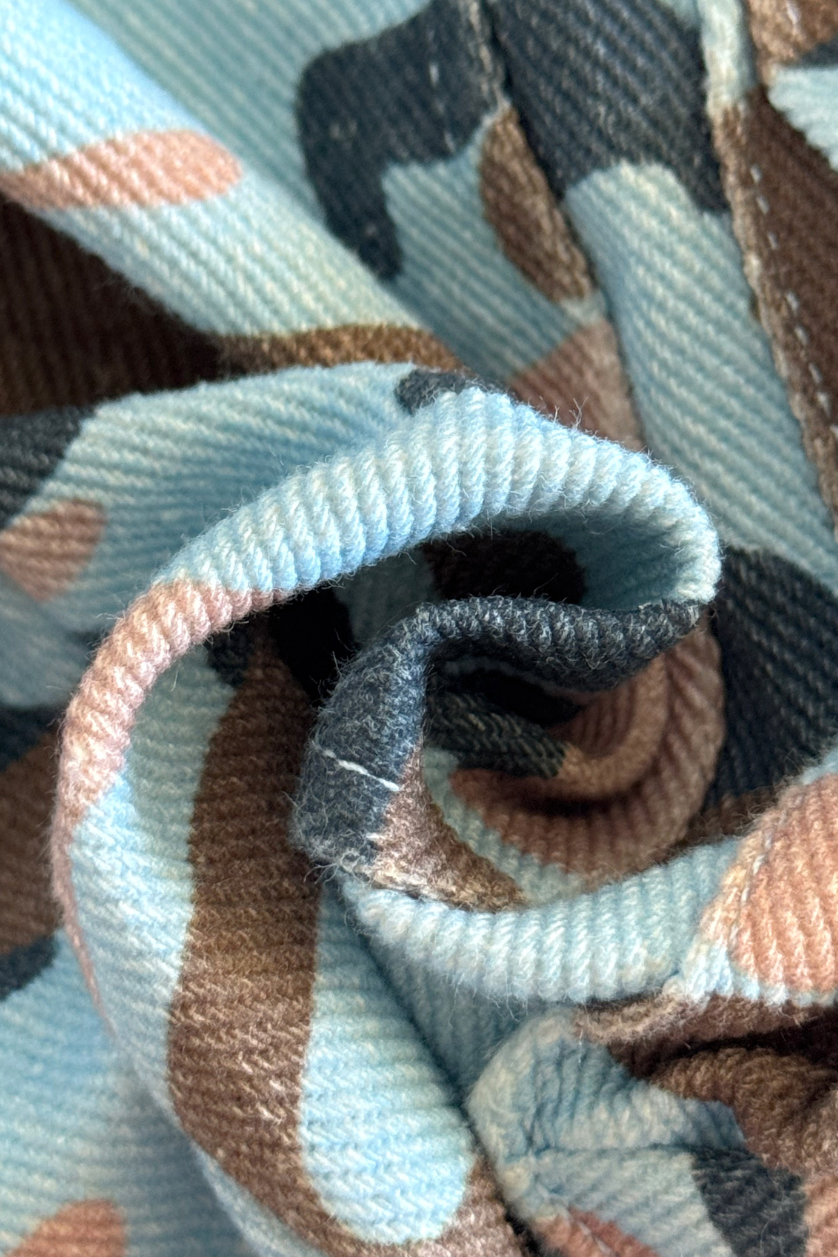 Poss &amp; Soss Camo Cargo Pant, Tide, detail