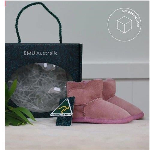 Emu - Platinum Baby Bootie - Orchid Pink