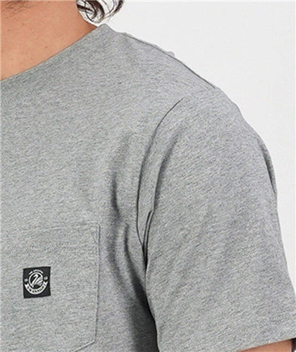 Swanndri Duval V3 Plain Pocket T Shirt - Grey Marle