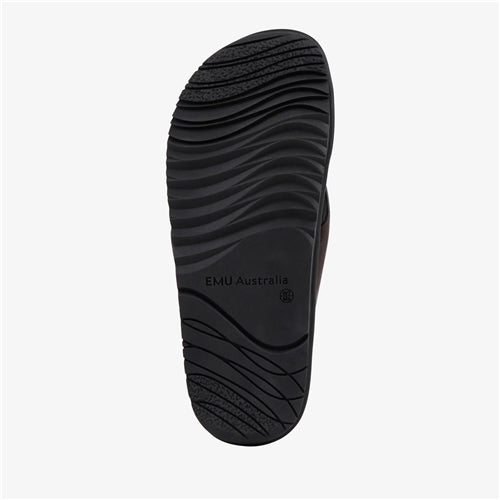 Emu Ebony Sandal - Espresso