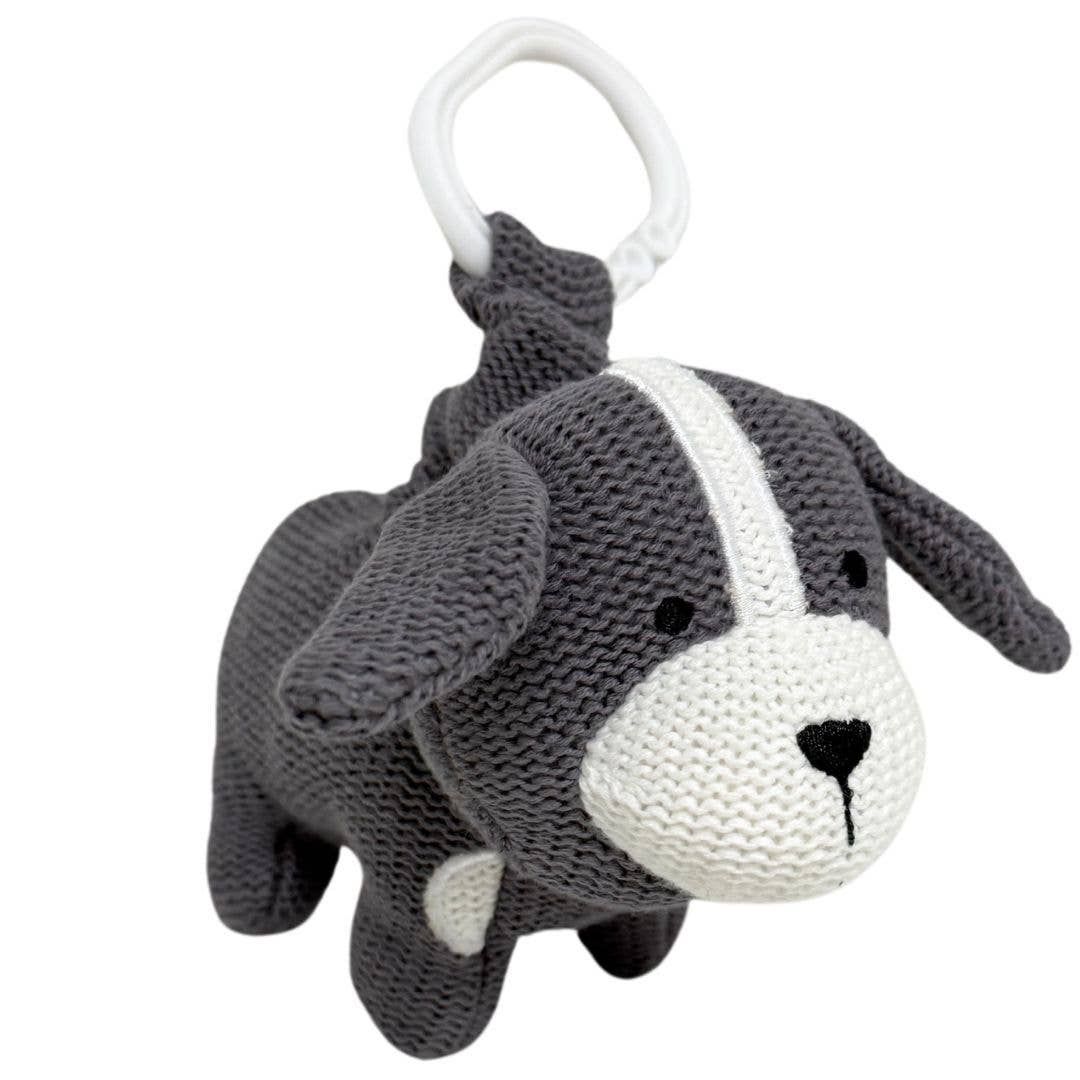 ES Kids - Knitted Dog Pram Toy
