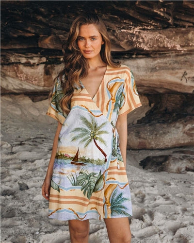 Ebby and I - Endless Summer Wrap Dress