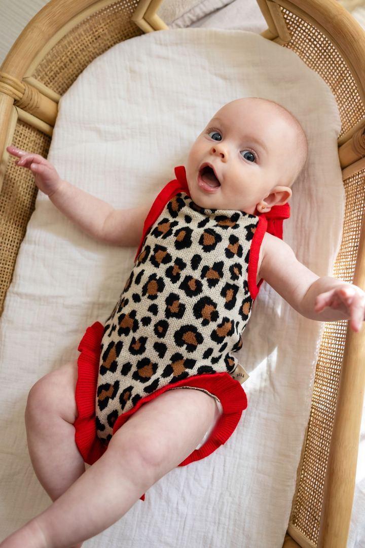 Poss &amp; Soss Ava Romper in Leopard, view 3