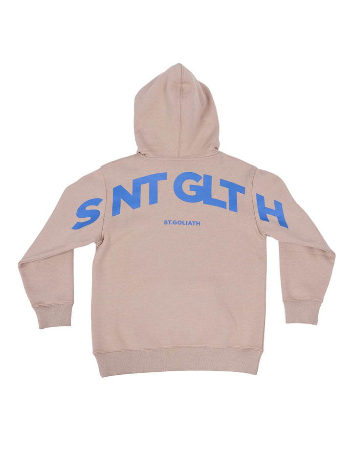 St Goliath Boys Influence Hoodie (Size 8-16) - Tan - view 2