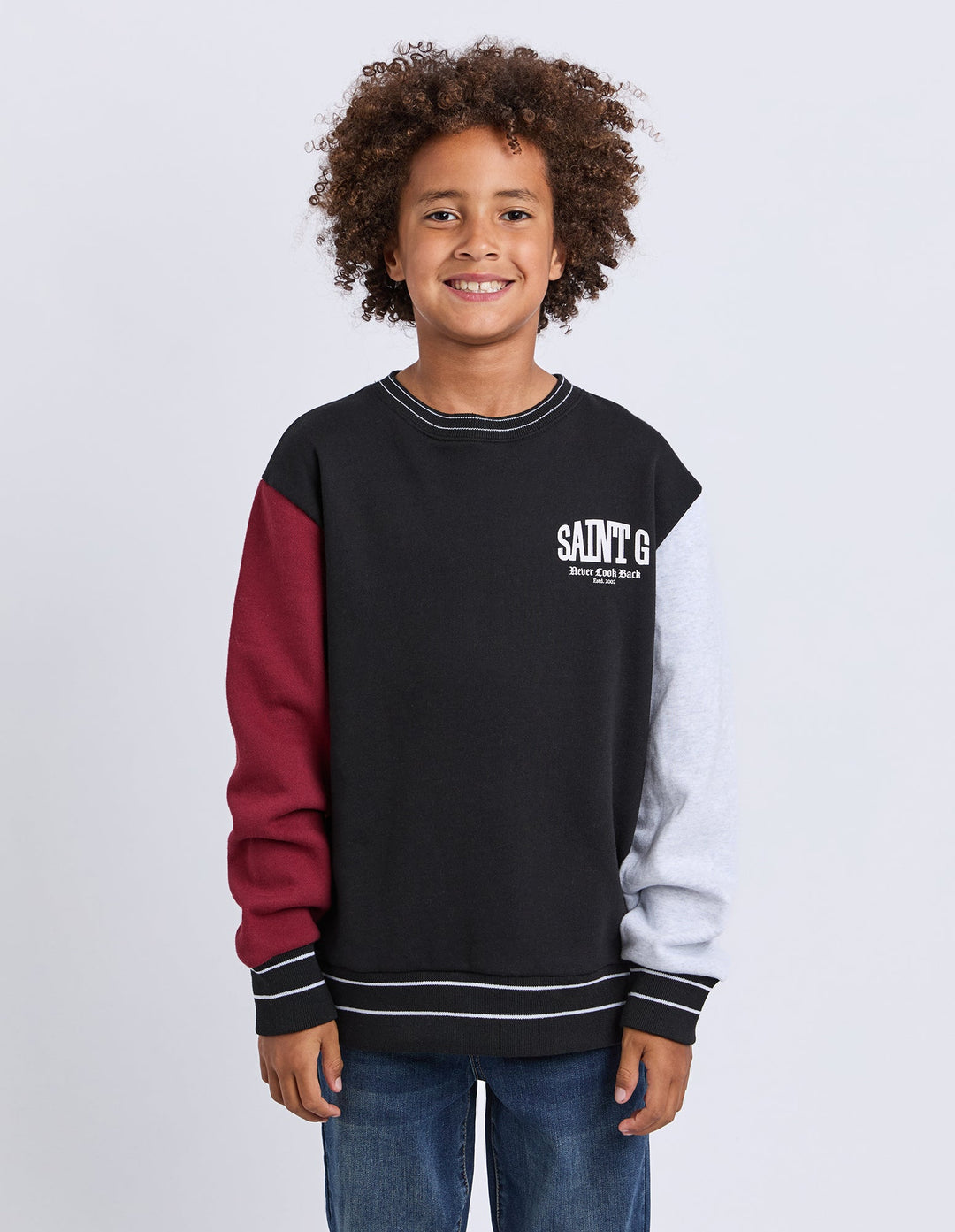 St Goliath Boys Tomorrow Crew (Size 8-16) - Multicoloured