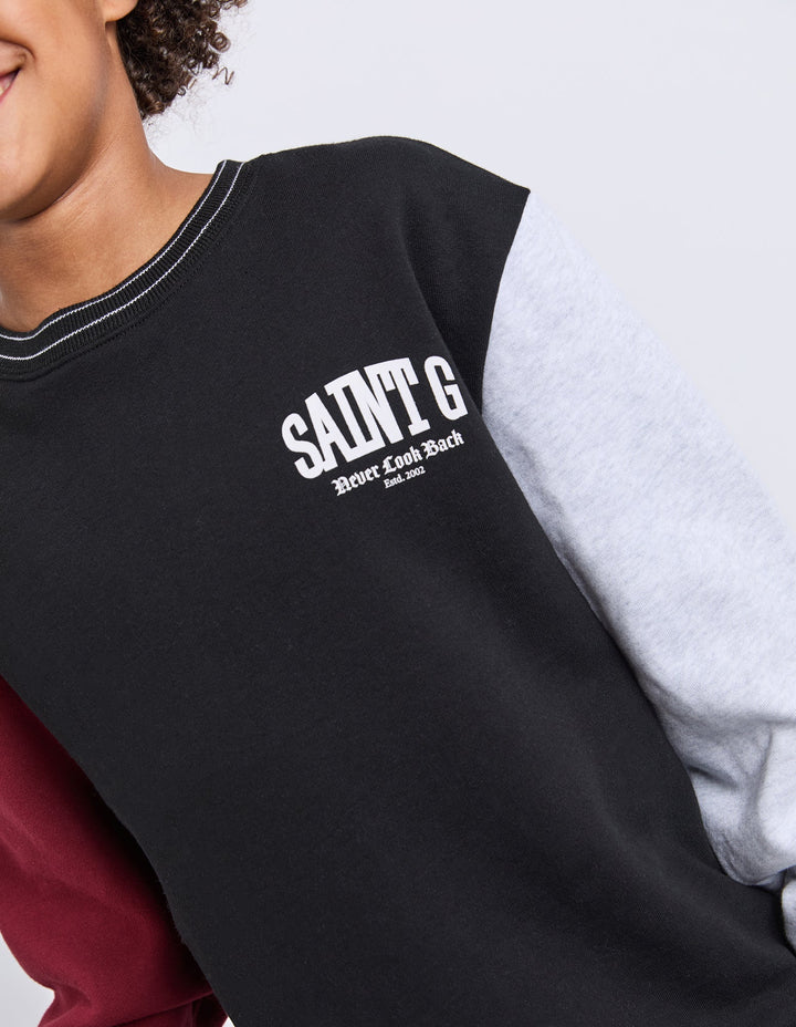 St Goliath Boys Tomorrow Crew (Size 8-16) - Multicoloured - view 4