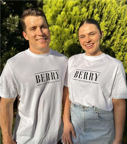 Five Mile - Berry T-Shirt White