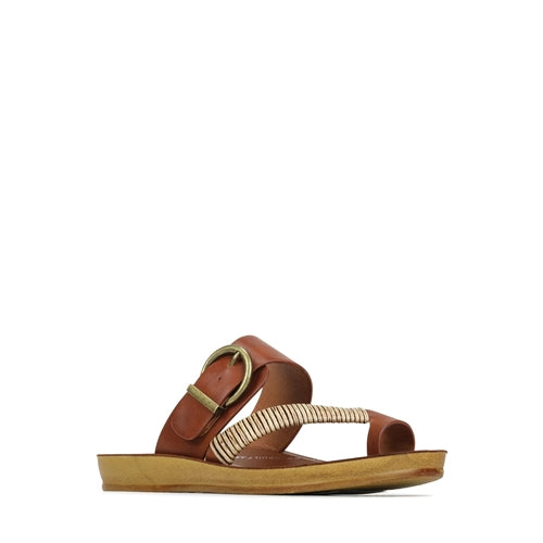 Los Cabos Bria Sandal - Cognac