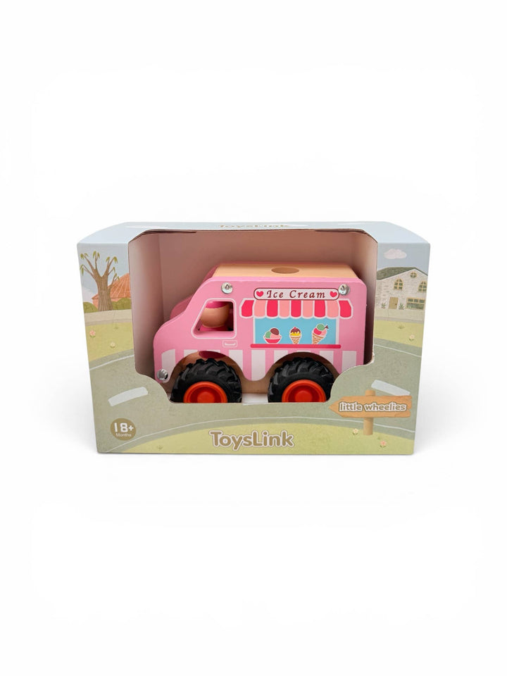 ToysLink - Toyslink Wooden Ice Cream Van