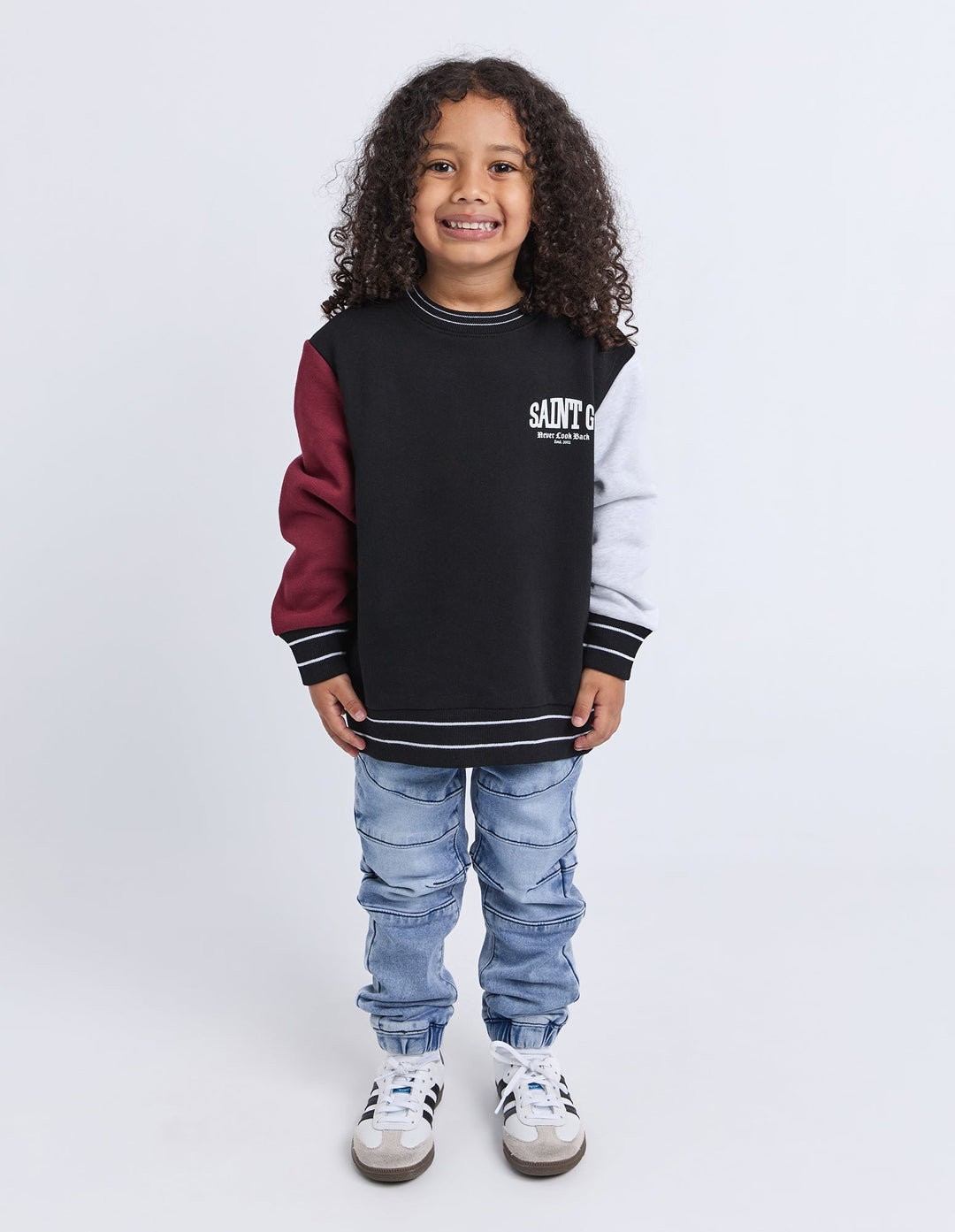 St Goliath Boys Tomorrow Crew (Size 3-7) - Multicoloured - view 2