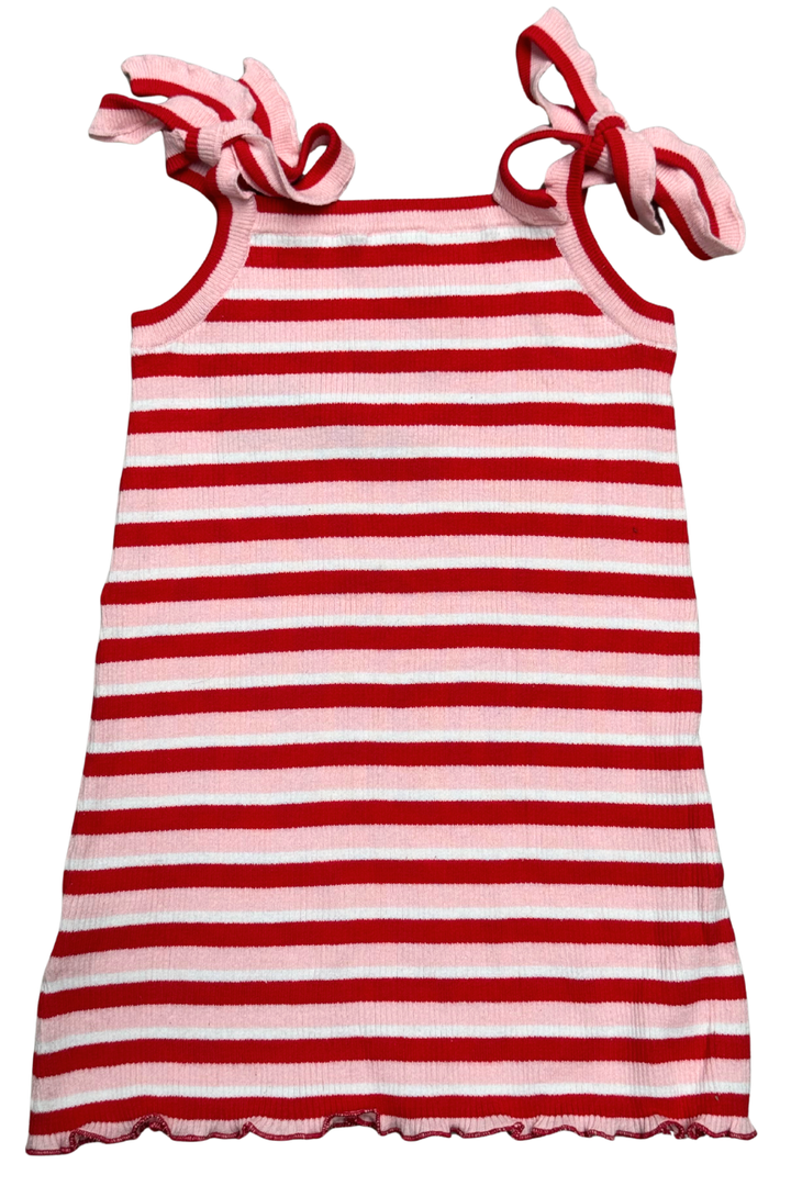 Poss &amp; Soss Florence Tie Dress in Candy Stripes, view 4