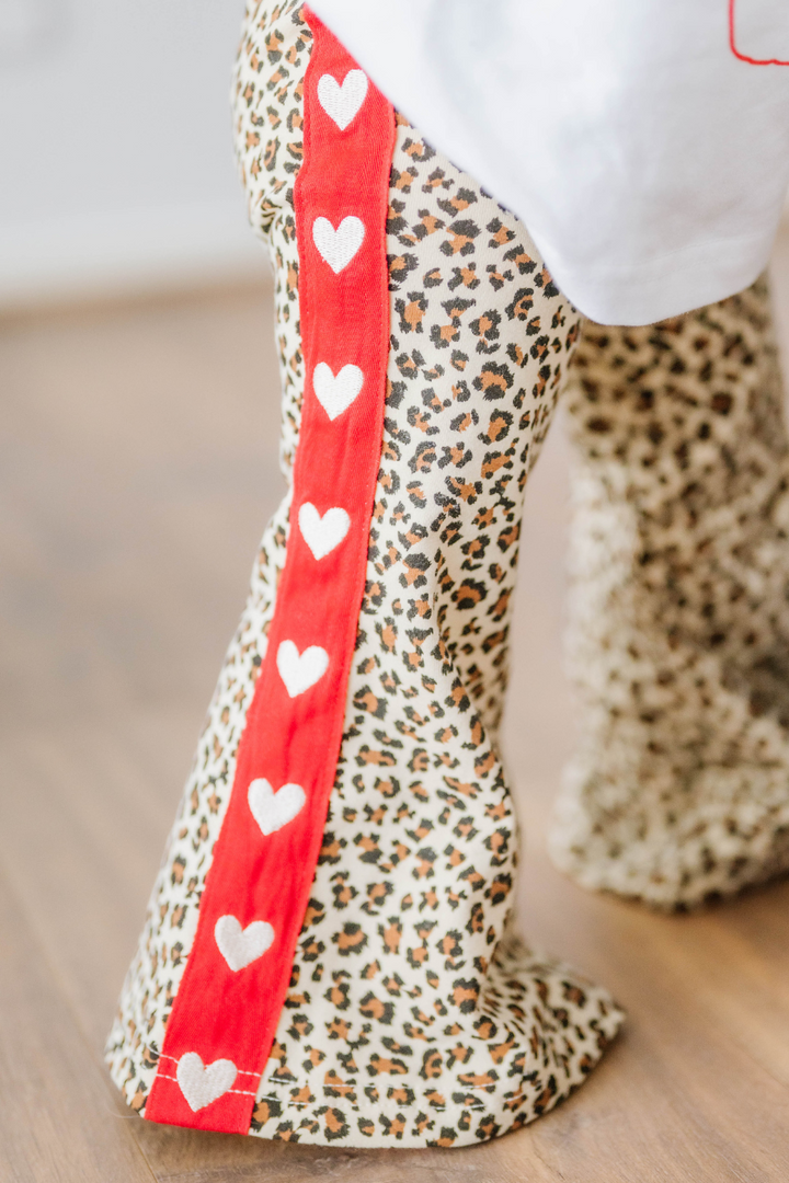 Poss &amp; Soss Heart Flares, Leopard, view 2 of 11
