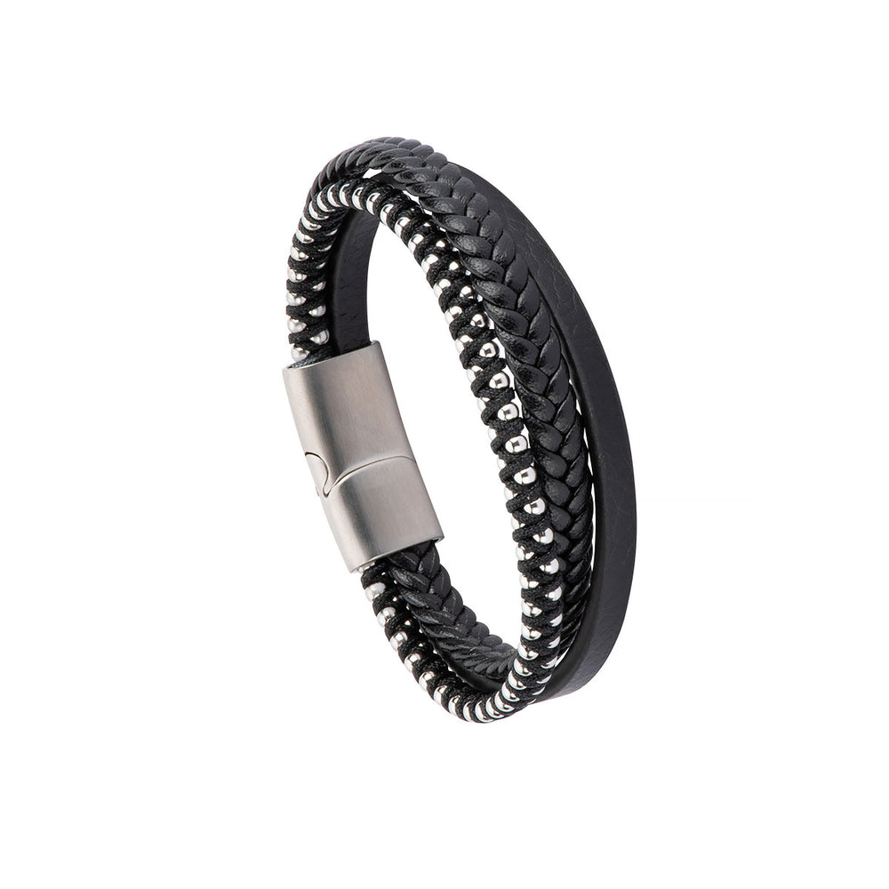 Avenel BILLY - GENUINE LEATHER BRACELET in FORTITUDE