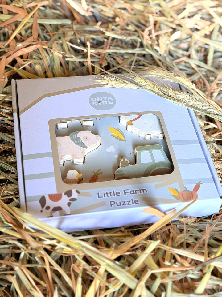 ToysLink Onya Kids Wooden Farm Puzzle