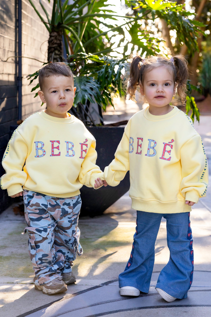 Poss &amp; Soss Bebe Jumper, Butter, front view