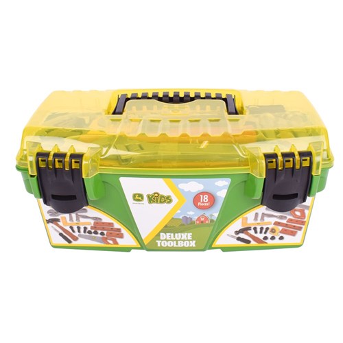 John Deere - 18 Piece Deluxe Tool Box
