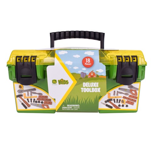 John Deere - 18 Piece Deluxe Tool Box