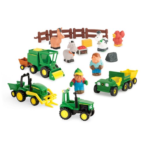 John Deere - Fun on the Farm 20 Piece Playset 12m+