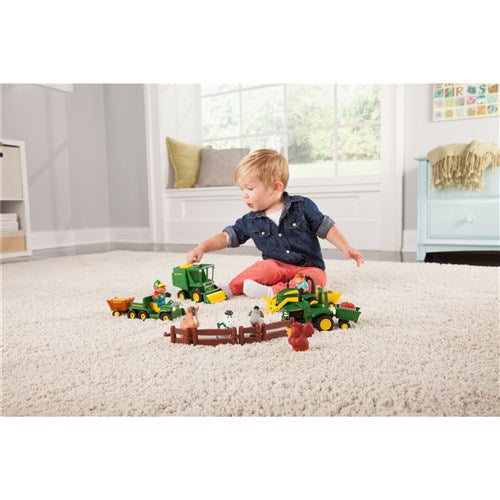 John Deere - Fun on the Farm 20 Piece Playset 12m+