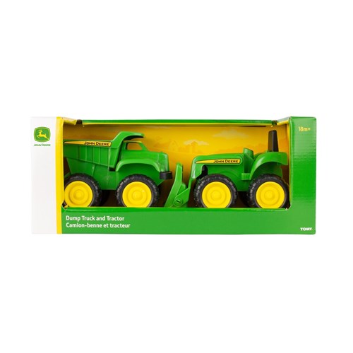 John Deere - 15cm Sand Pit Vehicles 2 Pack 18m+