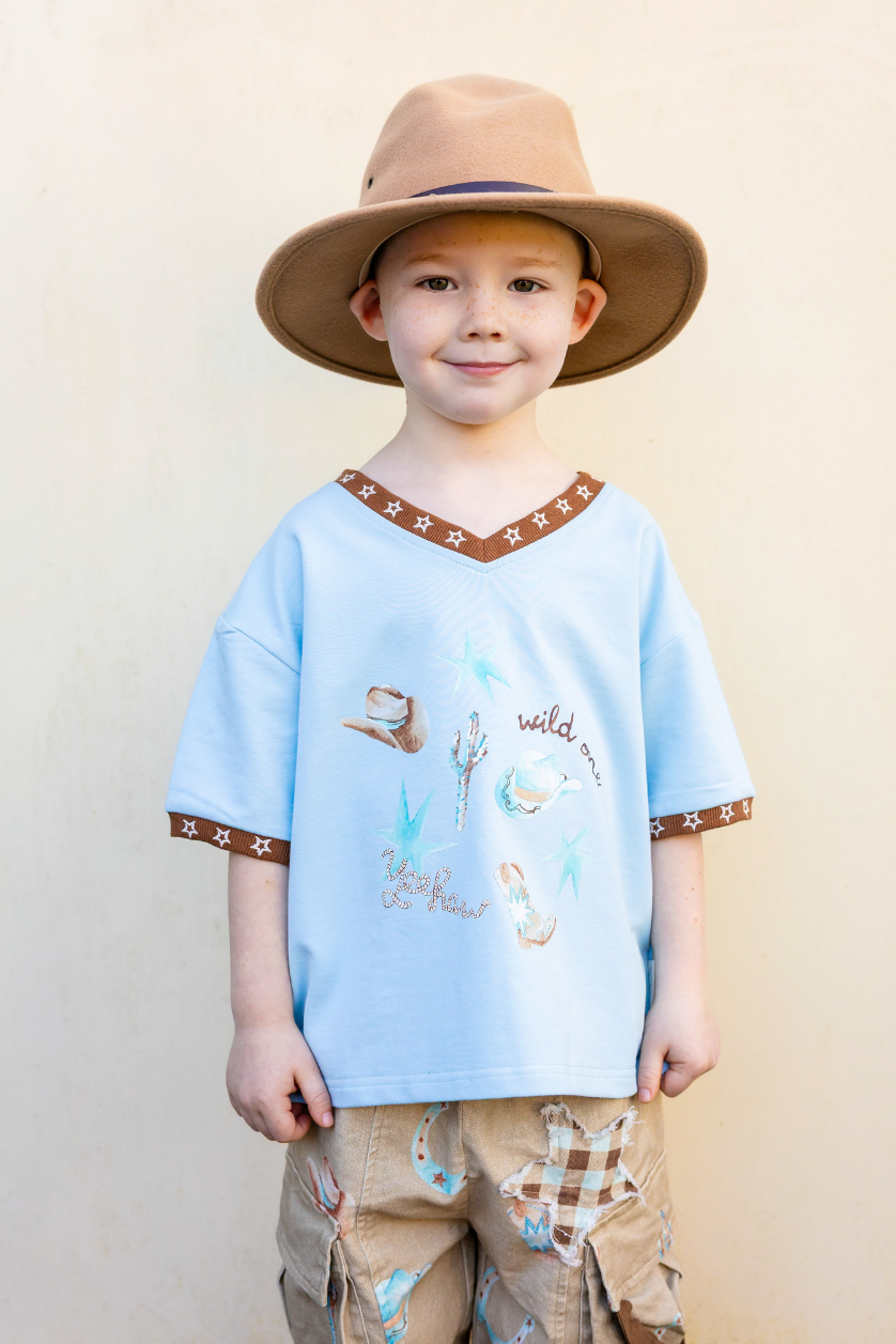 Poss & Soss Oversized Tee, Wild One, view 2 of 11