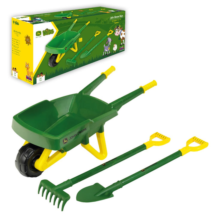John Deere Wheelbarrow Set
