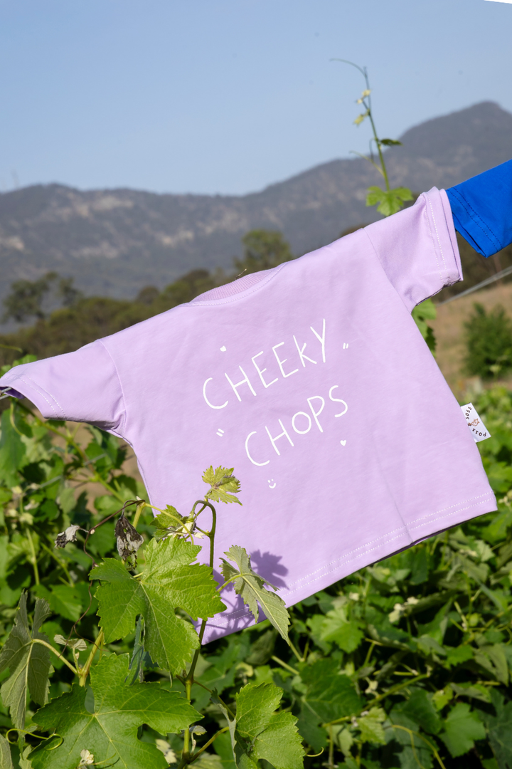 Poss &amp; Soss Cheeky Chops Tee, Lavender, view 3 of 5